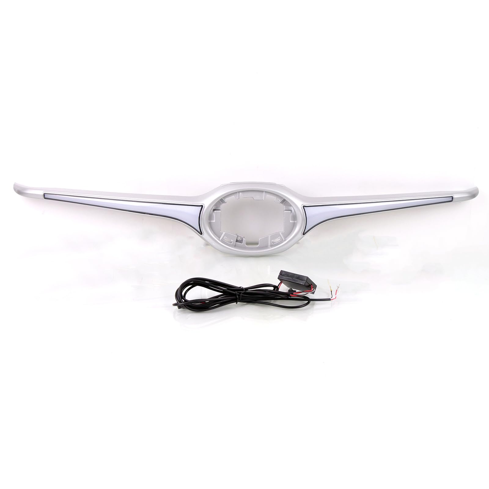 KITOCARTOP LED Front Bumper Grille Light Fit for 2020 2021 2022 2023 2024 Toyota Highlander DRL Fog Lights with Amber Turn Signal Light Driving Light Daylight Blue Night Head Lights