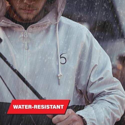 6th Sense Team 6 Windbreaker – Lightweight, Water-Resistant Fishing Jacket with Adjustable Hood and Elastic Cuffs4