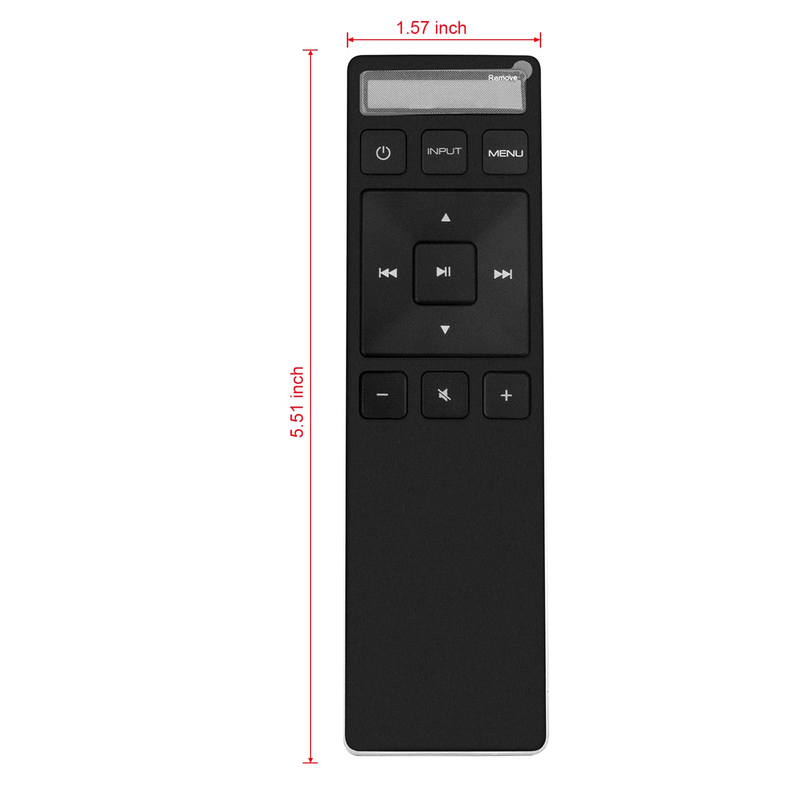 XRS551N-E3 Replaced Remote Fit For VIZIO Soundabar SB3251n-E0 SB3651n-G6 SB3651n-H6 SB3251n-E SB3651-E6 SB3651-F6 SB36512-F6 SB3831-D0 SB3851-D0 SB4031-D5 SB4051-D5 SB4451-C0 SB3621N-E8M SB3621N-F8M
