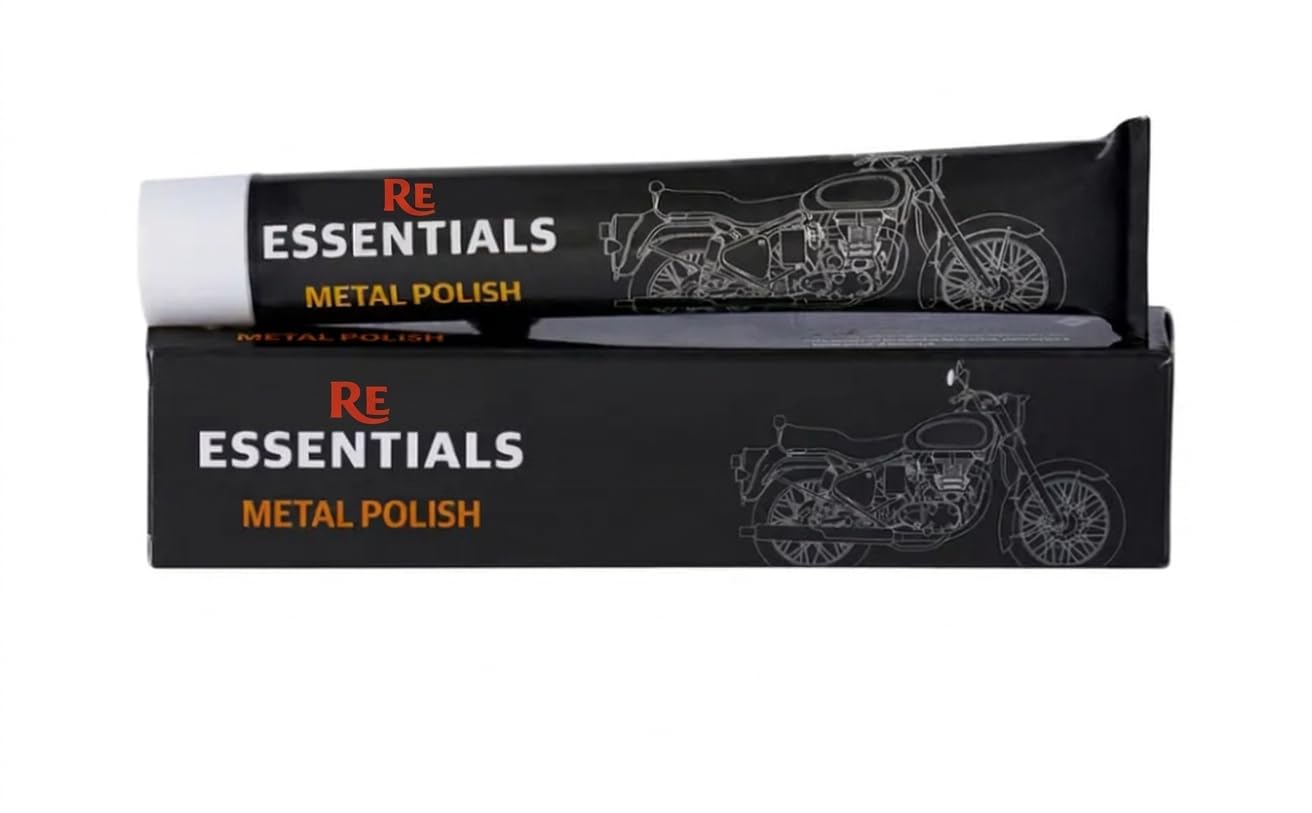 Metal Polish Cream for Bike & Car | Bullet Engine, Silencer & Chrome Parts Shine | Removes Rust, Oxidation & Scratches | Long-Lasting Mirror Finish (15G)-image-45