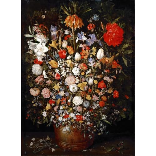 Toile Nature morte avec fleurs 1607 | Émotion esthétique de Vienne chez vous