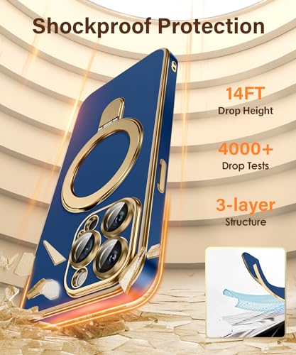 Coque iPhone 13 Pro Max robuste antidérapante compatible avec MagSafe