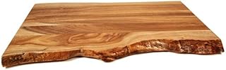 25 Brown Wood Kitchen Decor Ideas for Natural Warmth 27 Architec Gripperwood Bare Acacia Cutting Board, Non-Slip Gripper Feet, 1...