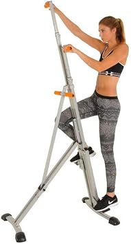 Folding Vertical Climber Home Gym Exercise Climbing Machine for Home Body Trainer Stepper Cardio Workout Training