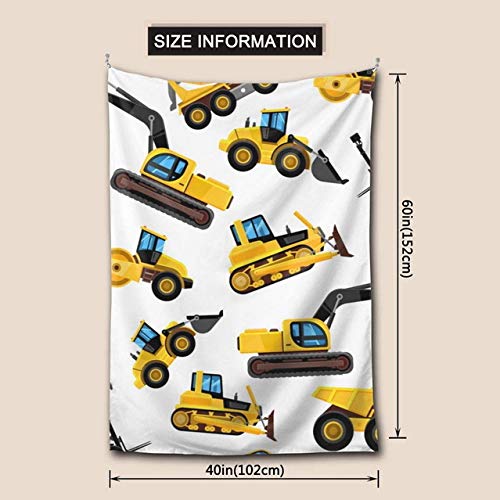 image for JJLIN Heavy Machinery Vehicles Pattern Wall Hanging Tapestries Wall De
