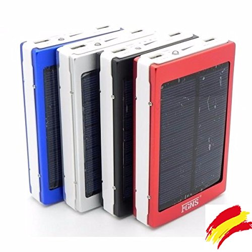 FGNS POWERBANK BATERIA Solar Externa DE MOVIL 13000 MAH Cargador PORTATIL Universal