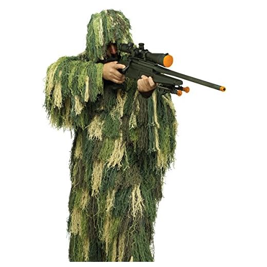 Fun World Men's Ghillie Suit Adult Costume, Multi, Standard