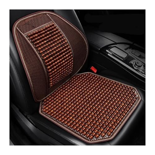 Cojín de asiento de coche transpirable contra el calor con semillas de loto universales