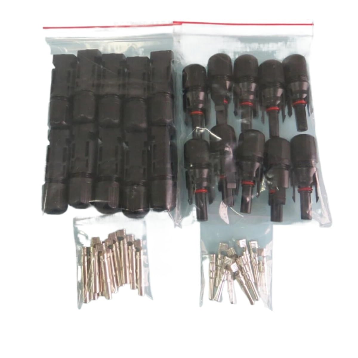 Connettori MC solari da 1 a 2/3/4/5/6T for pannelli fotovoltaici, splitter parallelo, accoppiatore, combinatore, IP67 1000 V, 1 paio(MC-10pair)