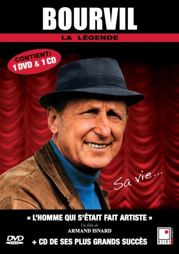 Bourvil documental en DVD con CD de audio original pack coleccionista francés 2