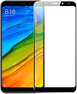 SMARTrich - Protector de pantalla para Xiaomi Redmi 5 Plus (dureza 9H, antiara?azos, ultra transparente, antihuellas) negro negro 8*4cm