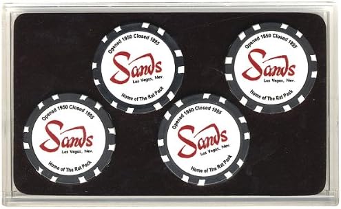 Rat Pack Collector Poker Chip Set Frank Sinatra Dean