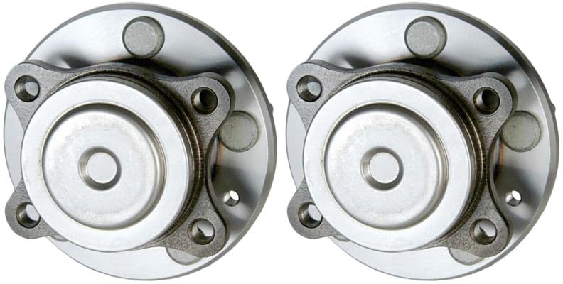 Image of TRQ Rear Wheel Bearing and Hub Assembly Set 2 Piece Compatible with 05-07 Ford Five Hundred FWD 05-07 Freestyle FWD 08-09 Taurus 08-09 Taurus X Mercury Montego Sable