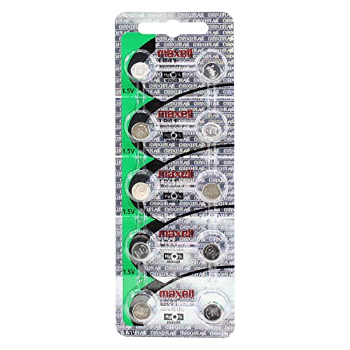 Pilas Button Cell LR41 Maxell 1.5V 20 Pcs miniatura 1