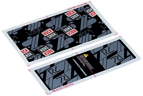 Rock Shox Kage 216-222 mm Aufkleber-Set, grau