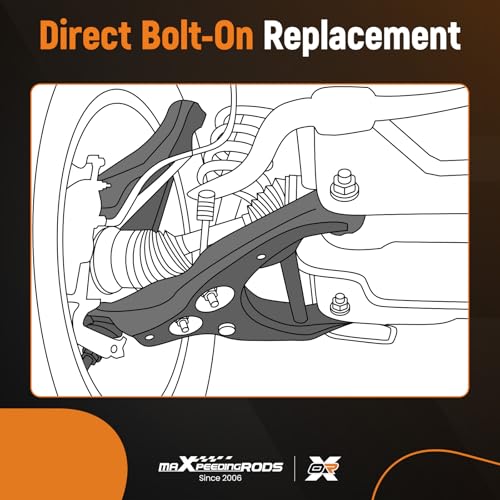 maXpeedingrods K620195 K620196 Front Lower Control Arm for 2007-2012 Nissan Altima, 2013 Altima Coupe 2-Door Only - Image 5