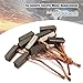 10pcs Universal Motor Carbon Brush Carbon Brush Replacement copper brushes, DC motor brushes, mm Widely used for electric tools and motors (K180)