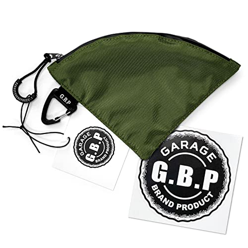 コーヒーフィルター ケース （防水）【ソロキャンパー専用ｘV60ハリオ01 とカリタ101に対応】最大40枚収納可能［Garage Brand Product］ (リアルグリーン)