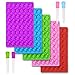5 confezioni di stampi in silicone per caramelle gommose di dinosauro, stampi per cioccolato fondente per dinosauri con 4 contagocce Vassoio per cubetti di ghiaccio per stampo da forno Decorazione per