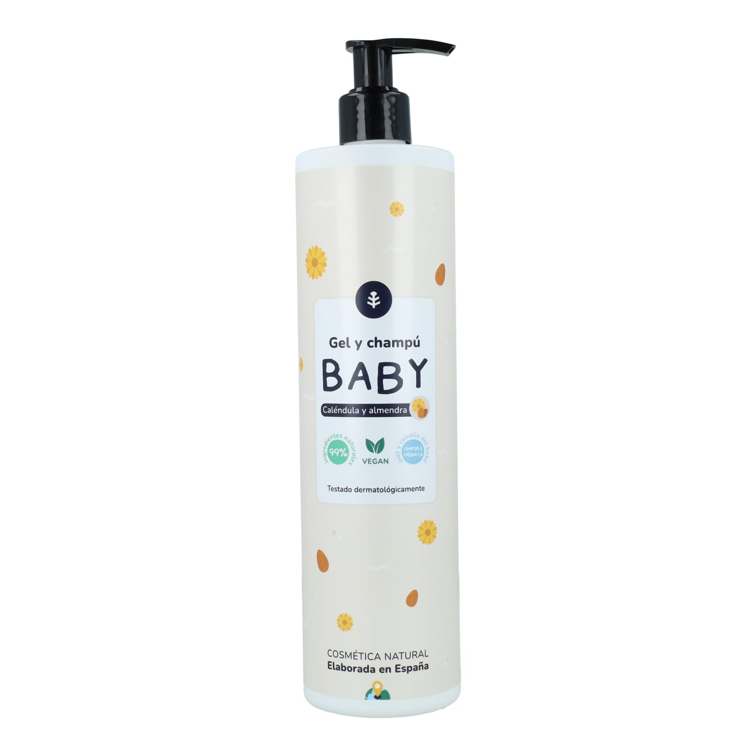  PLANETA HUERTO | Gel y Champú Infantil con Caléndula y Almendra - Suavidad y Protección para Piel Sensible
| PLANETA HU