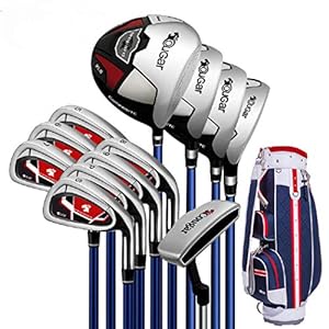 AYES Juego completo de palos de golf para hombre con conduct