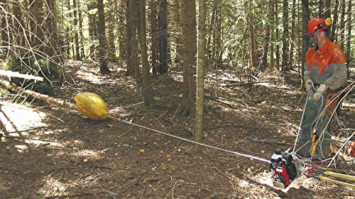 Portable Winch Pcw5000 Gas-Powered Capstan Pulling Winch With Pca-1290-K Skidding Cone Kit For Atvs (Bundle, 2 Items) #TOP5