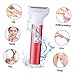 WOFASHPURET Depiladora Eléctrica Femenina Recargable Usb Recortadora De Vello Corporal y Facial Afeitadora Suave Cabezal Desmontable Diseño Ergonómico Portátil Roja Imagen de WOFASHPURET Depiladora Eléctrica Femenina Recargable Usb Recortadora De Vello Corporal y Facial Afeitadora Suave Cabezal Desmontable Diseño Ergonómico Portátil Roja