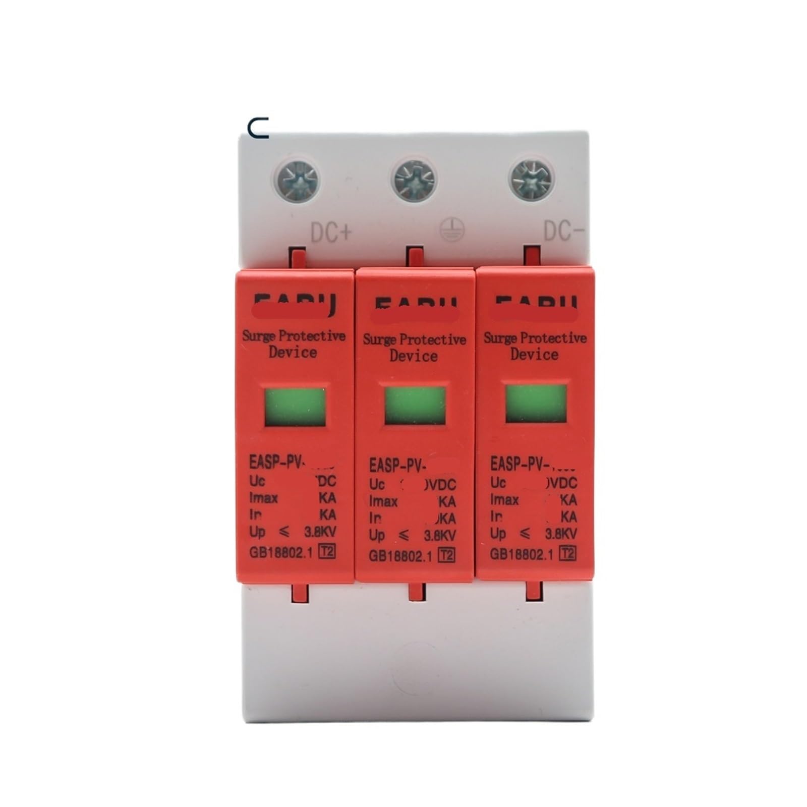 Parafoudre basse tension triphasé 3P DC 500V pour la maison - 2