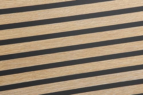 Schildmeyer Ekko Regal 154140 Schwarzmatt/Akustikpaneel Optik, 40,2 x 15,7 x 12,5 cm