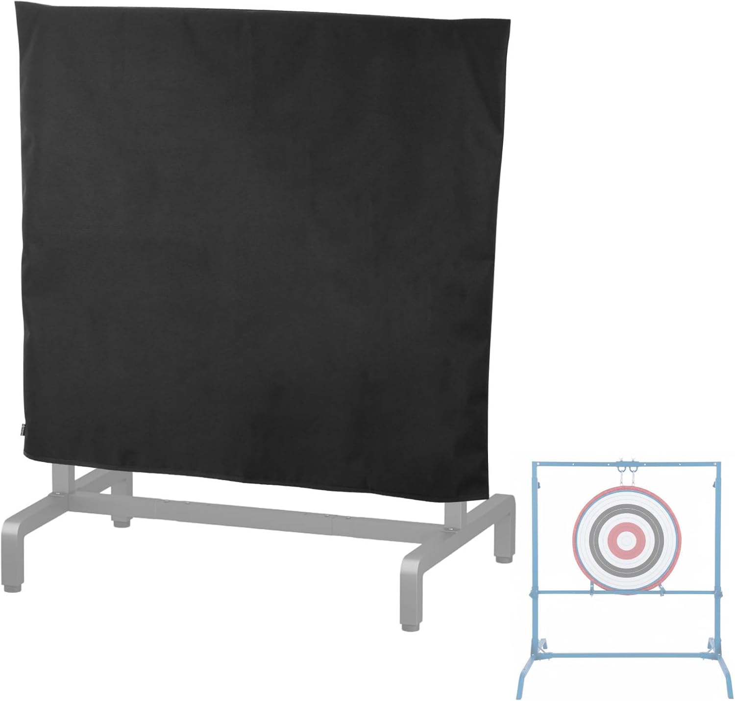 Archery Target Stand Cover Heavy Duty Shooting Holder Protector Thickened Protective Cover for Bow and Arrow Target Stand in Indoor Outdoor Backyard, 47.2" H x 35.4''W