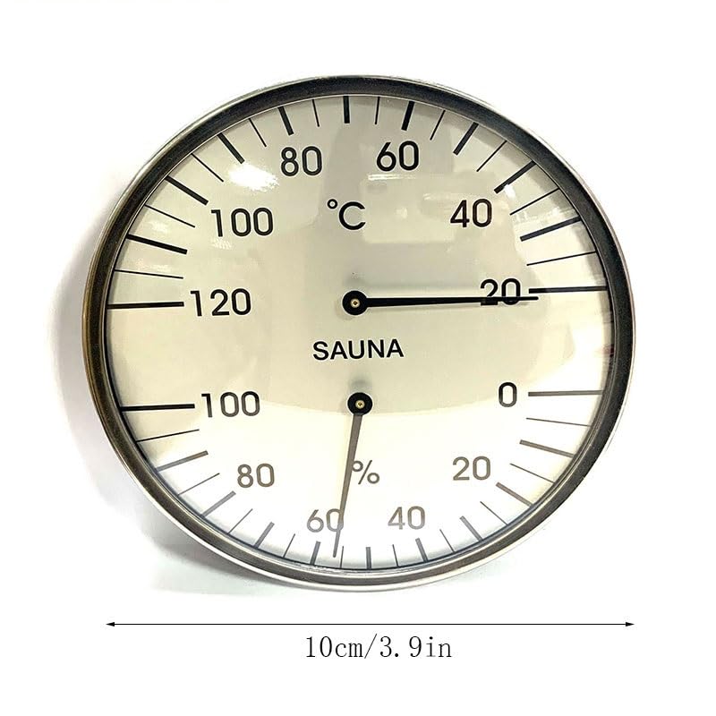 Sauna Thermometer Hygrometer Home Indoor Outdoor Measure The Temperature