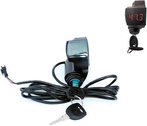 Miniatura 6 de L-faster 24V36V48V 450W Kit de conversión de carro eléctrico de cuatro ruedas con pedal de gas 38 dientes piñón para cadena de motocicleta 420 (kit