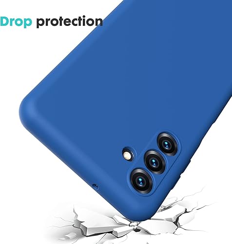Miniatura 4 de YRAKOZIN Funda para Samsung Galaxy A13 5G (no para 4G), funda de silicona líquida con forro de microfibra, diseño a prueba de golpes, funda de goma