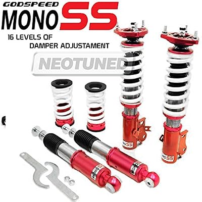 Godspeed (MSS0280) ALL 06-11 CIVIC K20 VTEC MONO-SS COILOVER DAMPER SUSPENSION KIT FA5 FG2 FG1