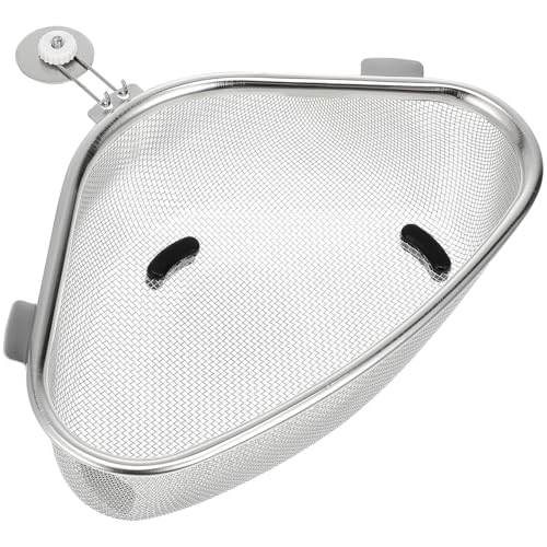 Colador Triangular para Fregadero de Acero Inoxidable