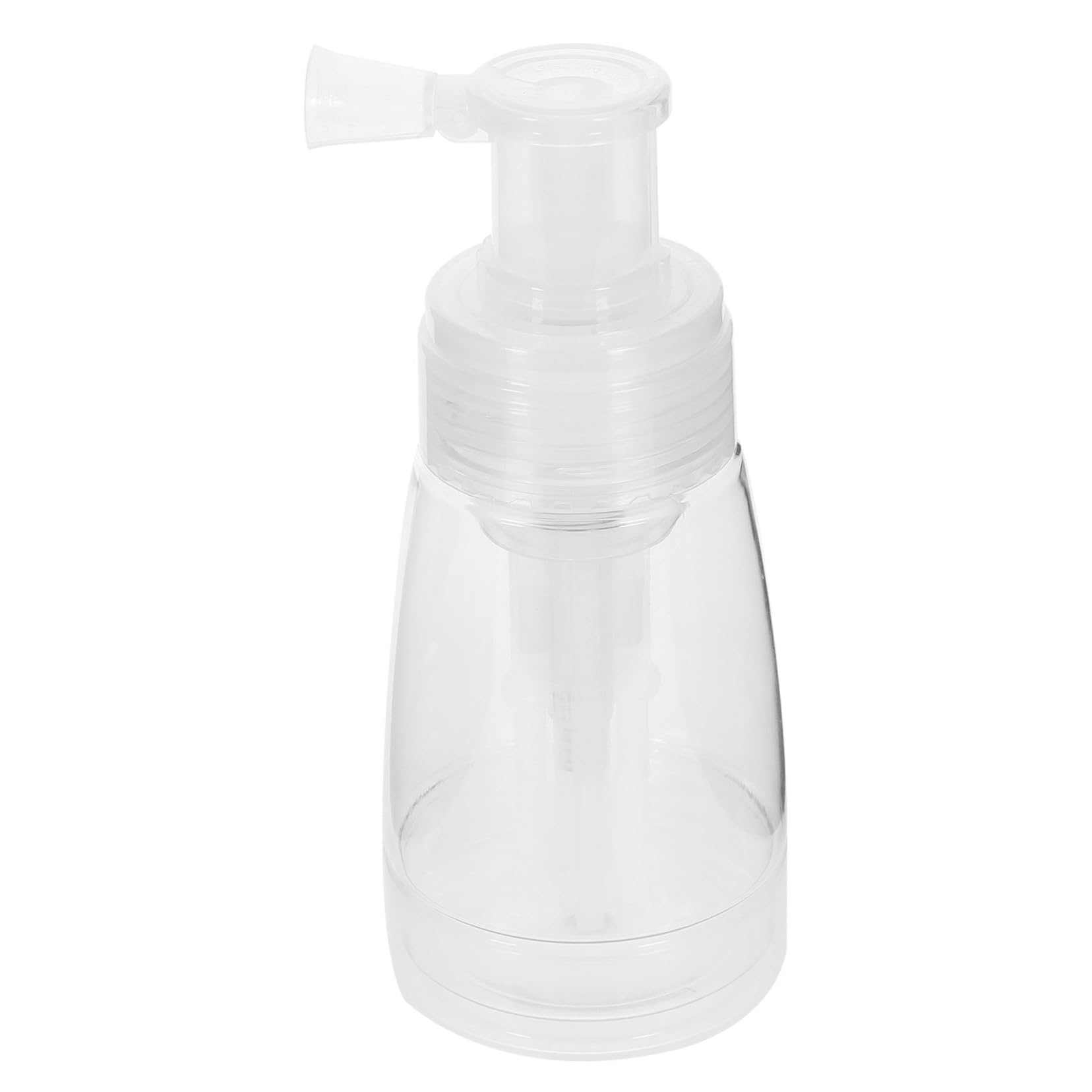 HAKIDZEL Skin Care Powder Bottle Travel Size Aerosol Spray Setting Powder Puff Compact Reusable Plastic Easy Refill