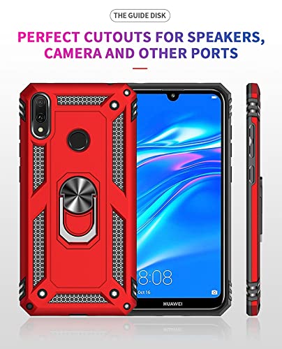 Coque Huawei Y7 2019 avec support voiture pour trajets quotidiens