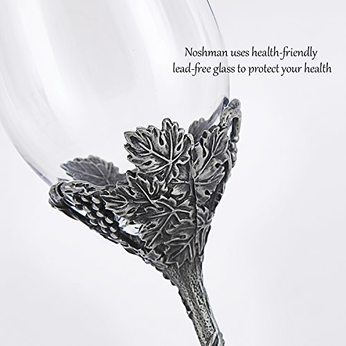 SEMAXE Novelty Wine Glasses for Wine Tasting, Holiday, Birthday and Wedding Gifts-Set of 2 - Thumbnail 2