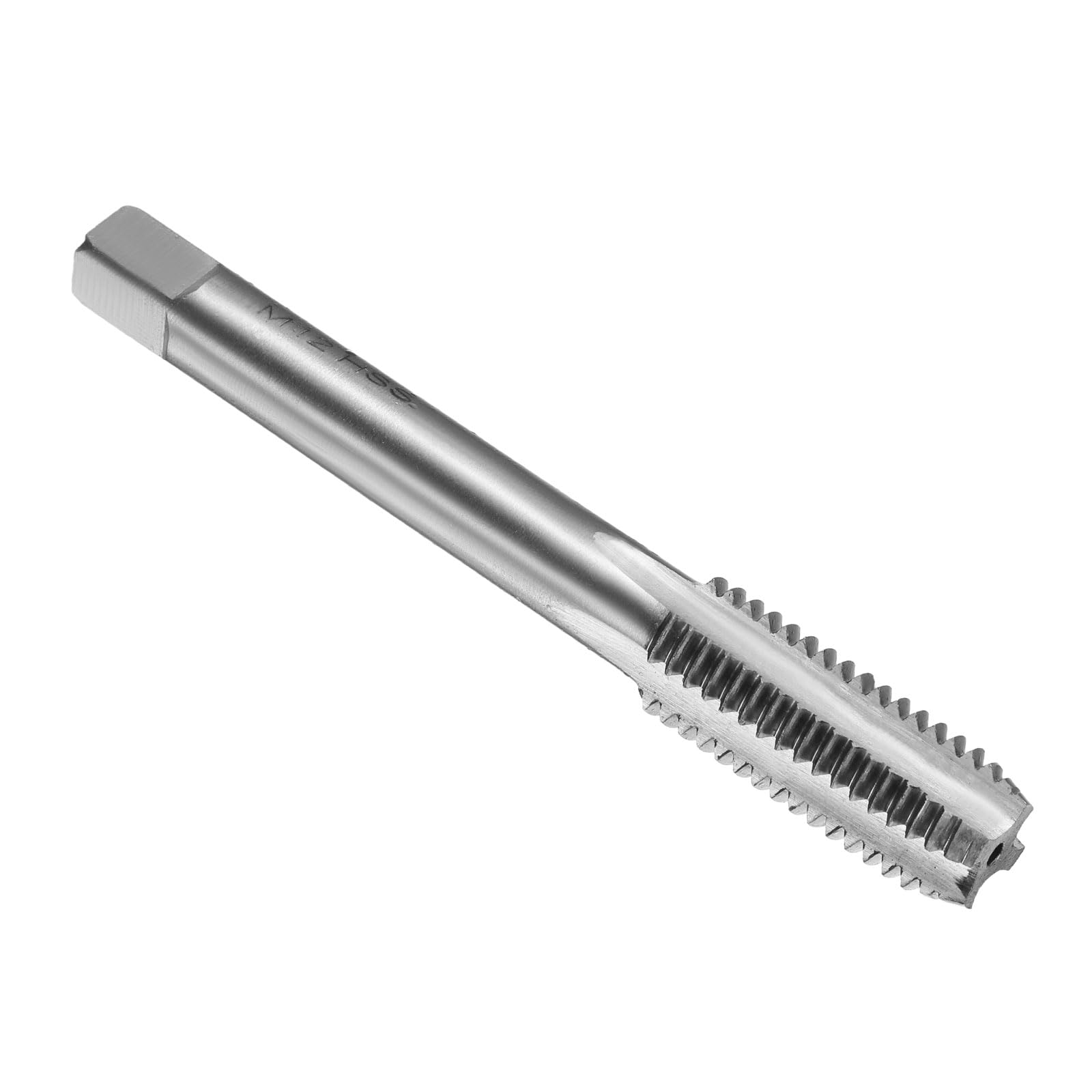 QUARKZMAN Maschio A Mano A Fondo M12 x 1.75 H2 Filettatura Metrica A Fondo Maschi A Mano Acciaio Rapido HSS6542 Scanalature Dritte Utensile Per Filettatura