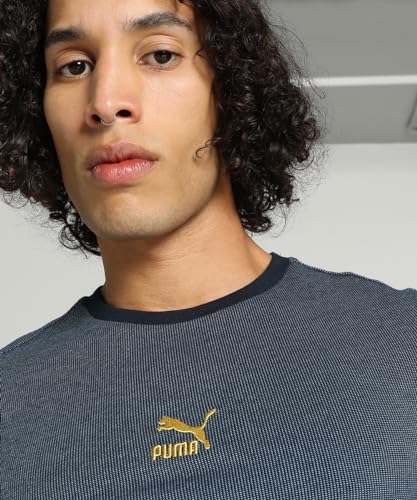 Image of Puma Men's Solid Slim Fit T-Shirt