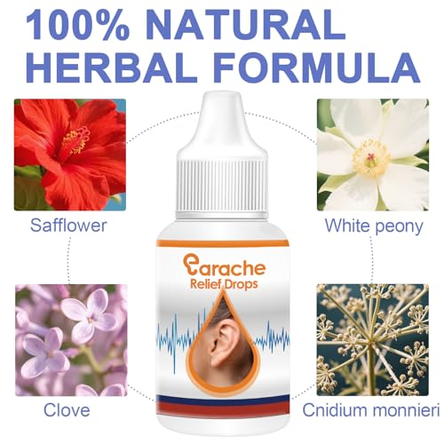 Ear Drops for Tinnitus Relief, Which Tinnitus Relief for Ringing Ears, Gently Soothe, Reduce Noise, Ear Cleaner Can Also Improve Hearing，Loosen Earwax and Protect Hearing, 1Pack - Thumbnail 7