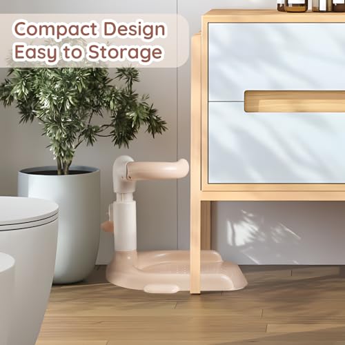 Image of Baby Shower Stand 2025 Upgraded, Ergonomic Baby Standing Bath Support, Freely Adjustable Toddler Shower Stand, Anti-Slip Baby Bath Stand Toddler Bathtub for Shower, Ideal Gifts for Infants