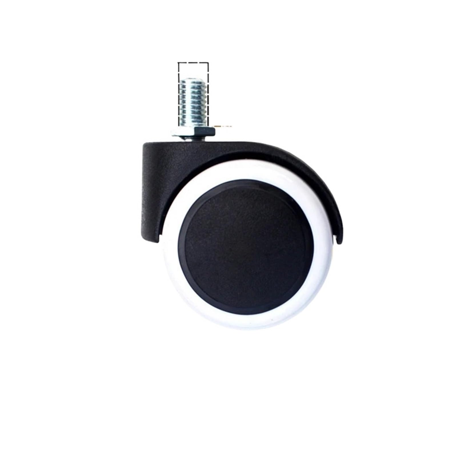 MXXDMOPD 5 Pack Swivel Chair Wheels casters Office Rollers Computer Accessories Pulleys(Circlip)