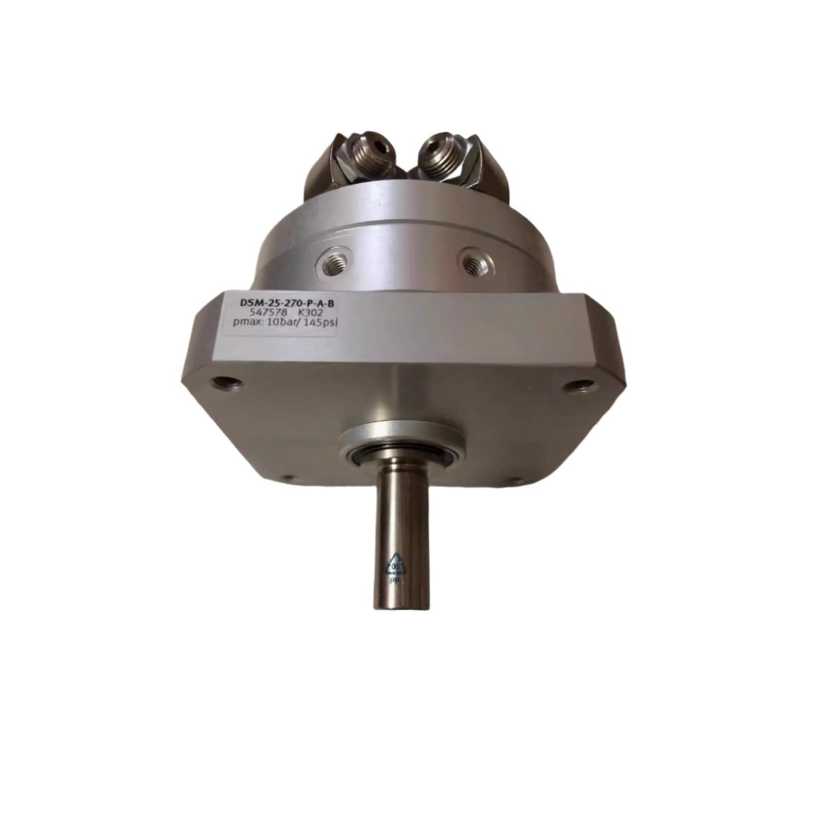 Cylindre rotatif oscillant DSM-25-270-PAB pneumatique en aluminium