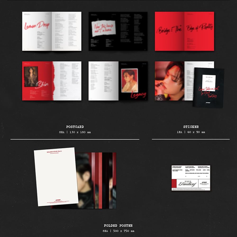 ATEEZ セミコンプ In Your Fantasy Limited 限定盤 GOLDEN HOUR : Part.3 'In Your Fantasy Edition' | ATEEZ JAPAN