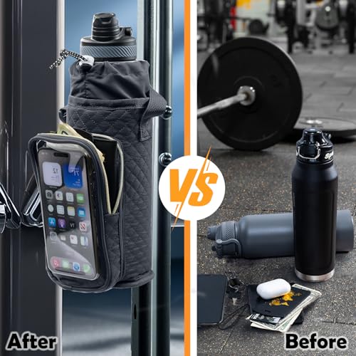 Magnetic Gym Bottle Bag - Bottle Sling Bag for Men and Women | Gym, Travel, Work, and Sports Accessory4