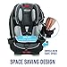 Graco SlimFit 3 in 1 Convertible Car Seat | Infant to Toddler Car Seat, Saves Space in your Back Seat, Darcie