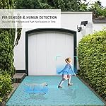 Xega-2-PACK-Security-Camera-Wireless-Outdoor-2K-360-PTZ-Camera-Solar-Security-Cameras-24G-WiFi-Video-Surveillance-wSpotlight-Siren-Color-Night-Vision-AI-Motion-Detection-2-Way-Talk-IP66