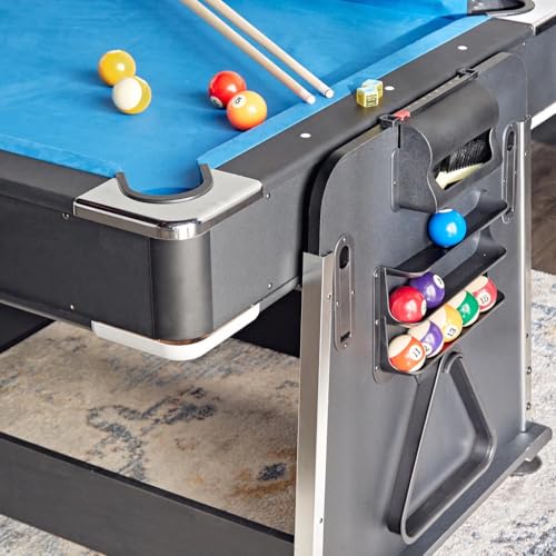 Image of 4-in-1 Gaming Table (Pool + Table Tennis + Air Hockey + Office Table)