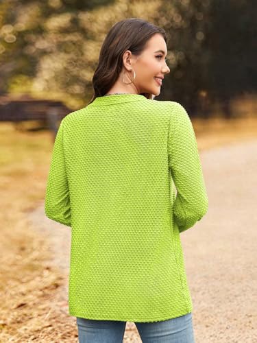 Image of Bulotus Womens Turtleneck Sweaters Ribbed Knit Split Cowl Neck Tunic Sweaters